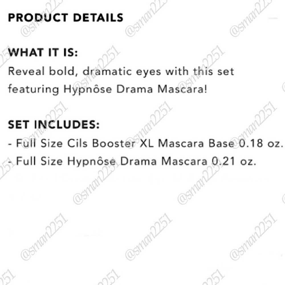 ♥️NEW!♥️Lancôme Hypnose Drama Mascara X Cils Booster Duo 2Pc Set NEW! - Picture 9 of 12